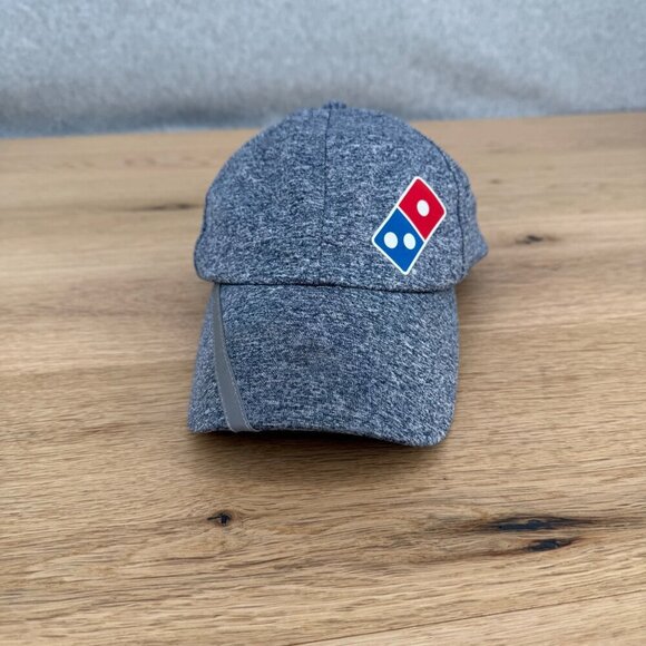 Dominos Gear Official Pizza Ball Hat Cap Adjustable Unisex Gray Logo Reflective - Picture 1 of 9
